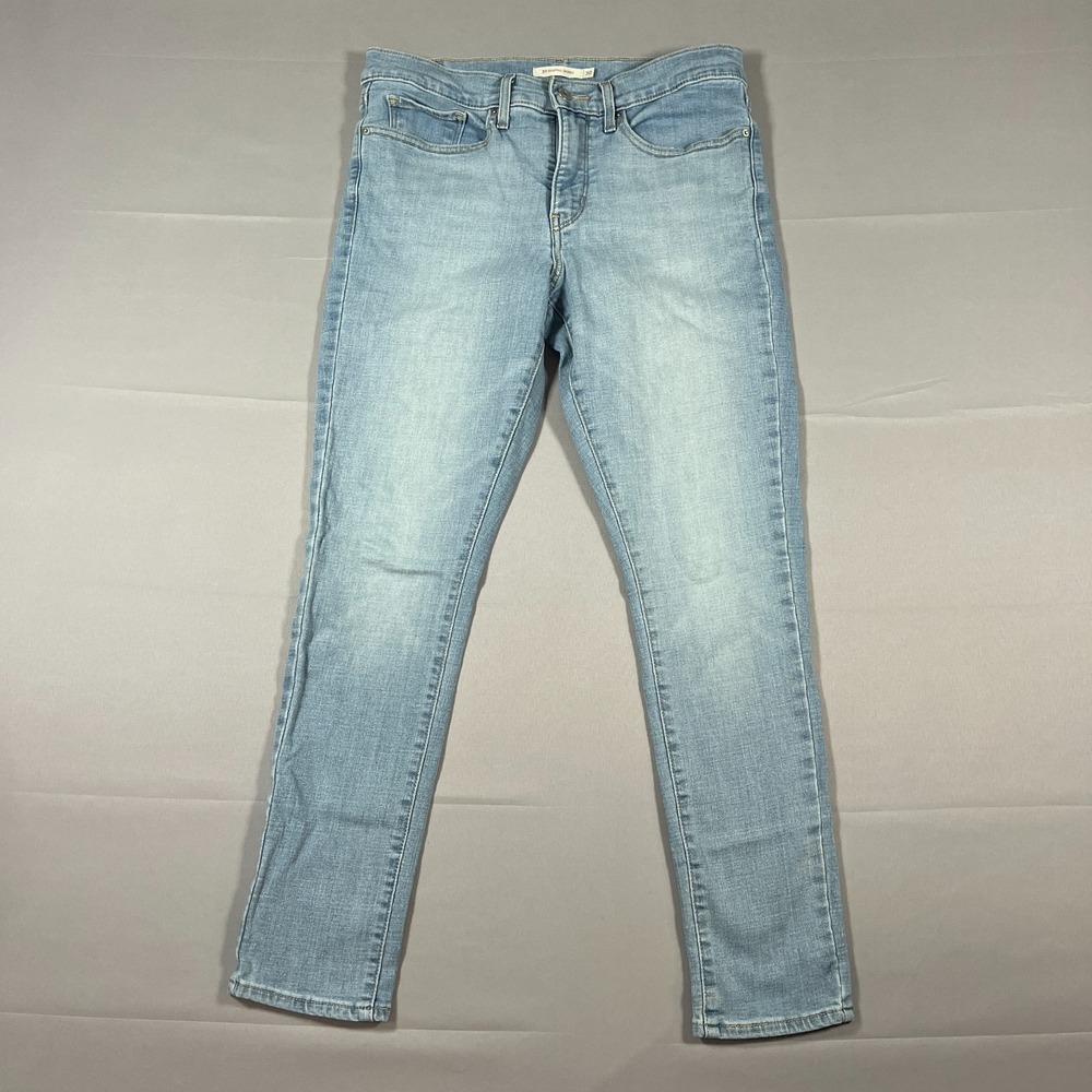 Levi's 311 Shaping Skinny Jeans Womens 30 Blue Denim Cotton Stretch Zip Fly